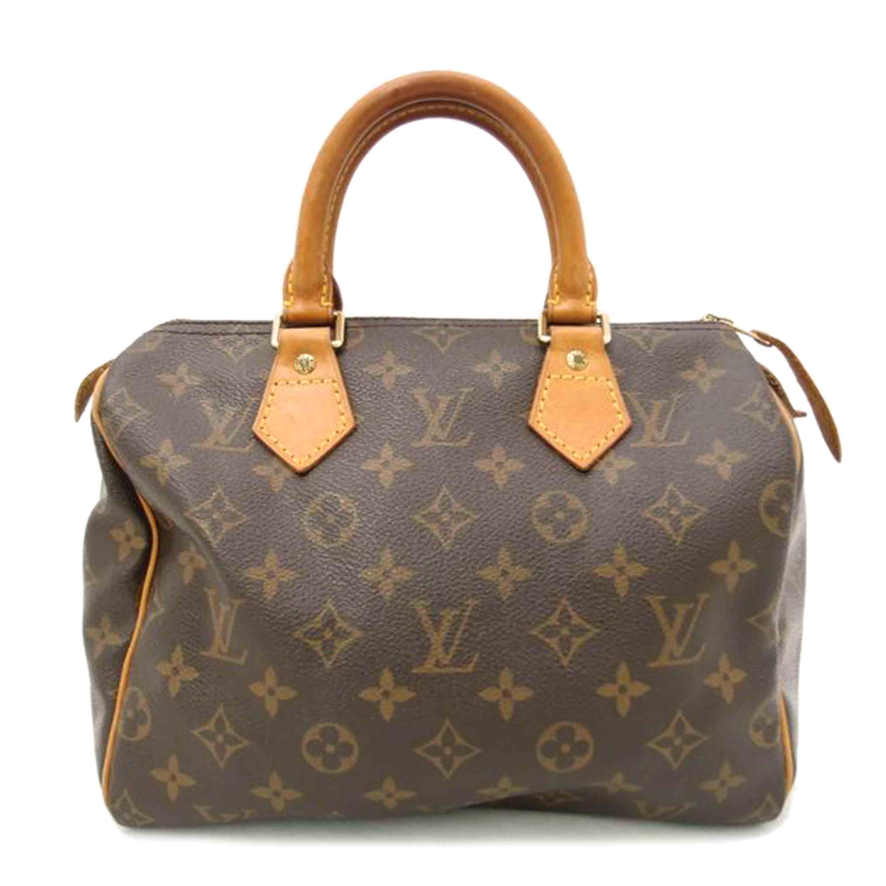 LOUIS VUITTON ルイヴィトン ルイ・ヴィトン ビトン ハンドバッグ ミニボストンバッグ ブラウン レディース 定番 人気 LV /旧型スピーディ25/モノグラム/M41528//SP1***/Bランク/69