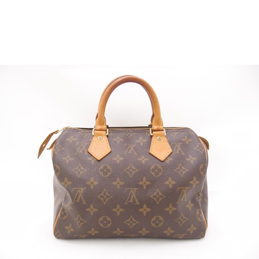LOUIS VUITTON ルイヴィトン ルイ・ヴィトン ビトン ハンドバッグ ミニボストンバッグ ブラウン レディース 定番 人気 LV /旧型スピーディ25/モノグラム/M41528//SP1***/Bランク/69