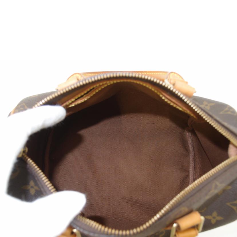 LOUIS VUITTON ルイヴィトン ルイ・ヴィトン ビトン ハンドバッグ ミニボストンバッグ ブラウン レディース 定番 人気 LV /旧型スピーディ25/モノグラム/M41528//SP1***/Bランク/69