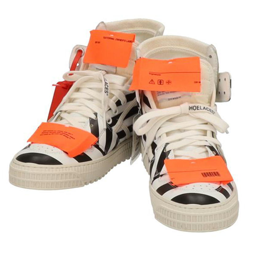 OFF-WHITE オフ ホワイト/ハイカットシューズ//Aランク/75