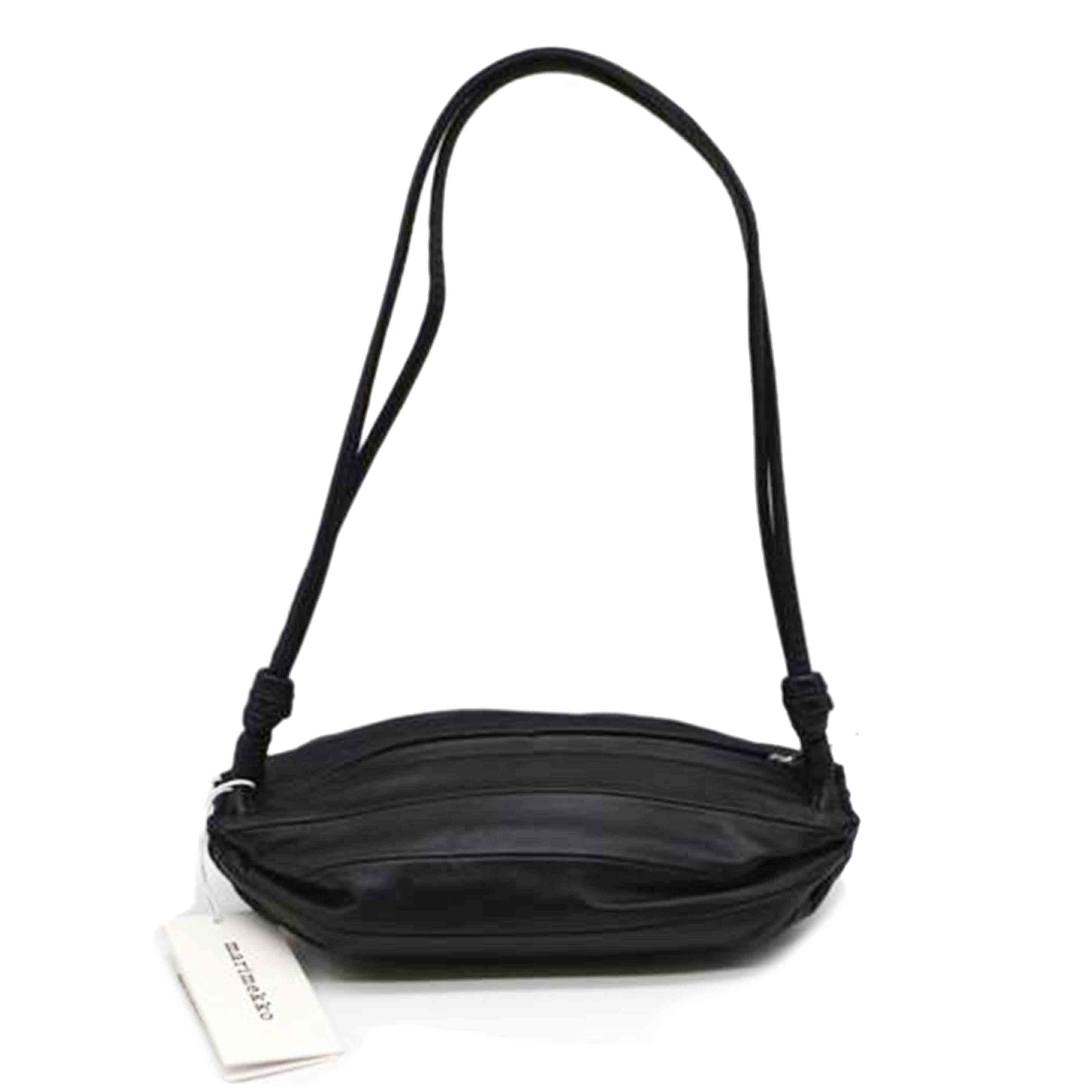 marimekko/ピックカルラレザーショルダー/ブラック/52239292024//Sランク/89