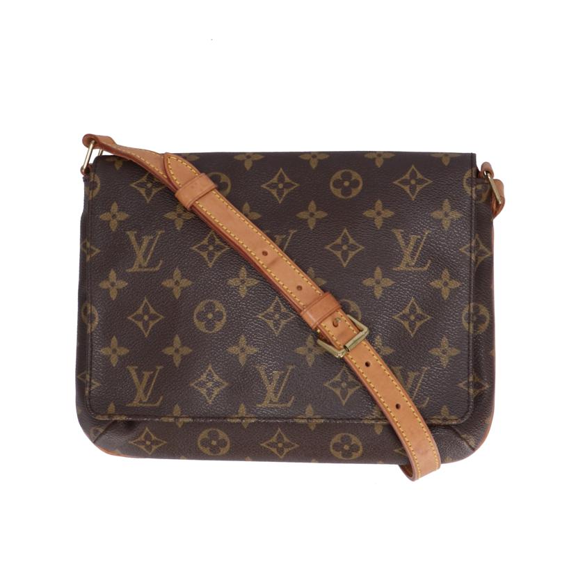 LOUIS VUITTON ルイヴィトン ルイ・ヴィトン ビトン ショルダーバッグ ハンドバッグ トートバッグ ブラウン メンズ レディース 定番 人気 LV 斜め掛け 肩がけ/ミュゼット・タンゴ・ショートショルダー/モノグラム/M51257//SP1***/Bランク/09