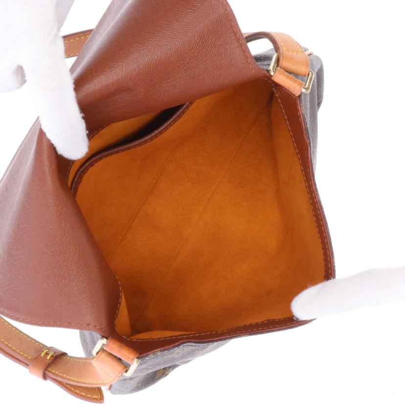 LOUIS VUITTON ルイヴィトン ルイ・ヴィトン ビトン ショルダーバッグ ハンドバッグ トートバッグ ブラウン メンズ レディース 定番 人気 LV 斜め掛け 肩がけ/ミュゼット・タンゴ・ショートショルダー/モノグラム/M51257//SP1***/Bランク/09