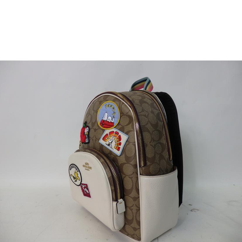 COACH コーチ/SNOOPY PEANUTSコラボリュック/C4115//D21**/ABランク/84