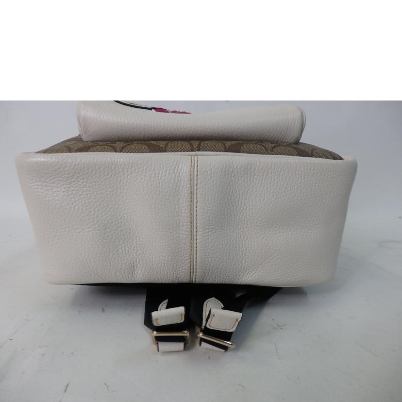 COACH コーチ/SNOOPY PEANUTSコラボリュック/C4115//D21**/ABランク/84