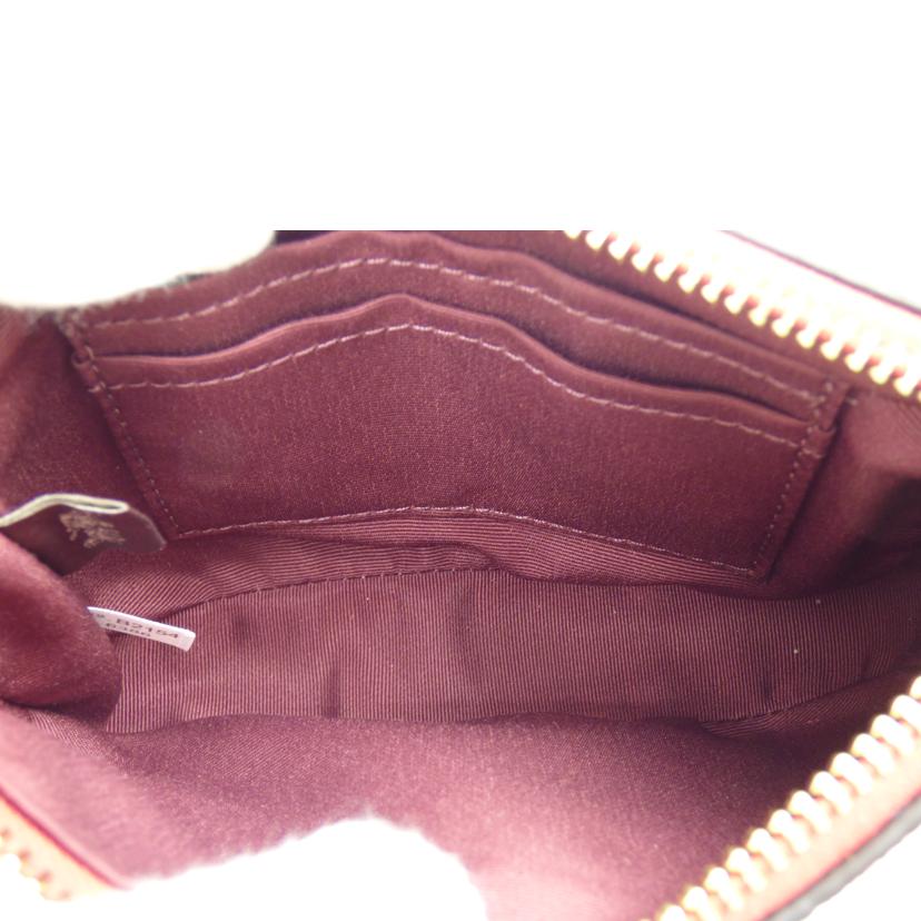 COACH コーチ/ラグジュアリーペブルドレザーノリータリストレット15/6386//B21**/Aランク/64