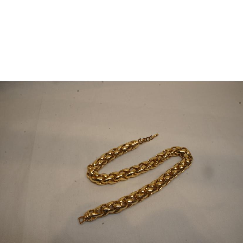 Christian Dior クリスチャンディオール/ゴールドメッキネックレス//Aランク/92