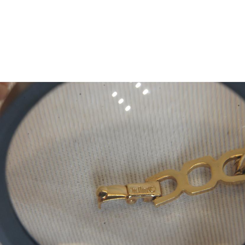 Christian Dior クリスチャンディオール/ゴールドメッキネックレス//Aランク/92