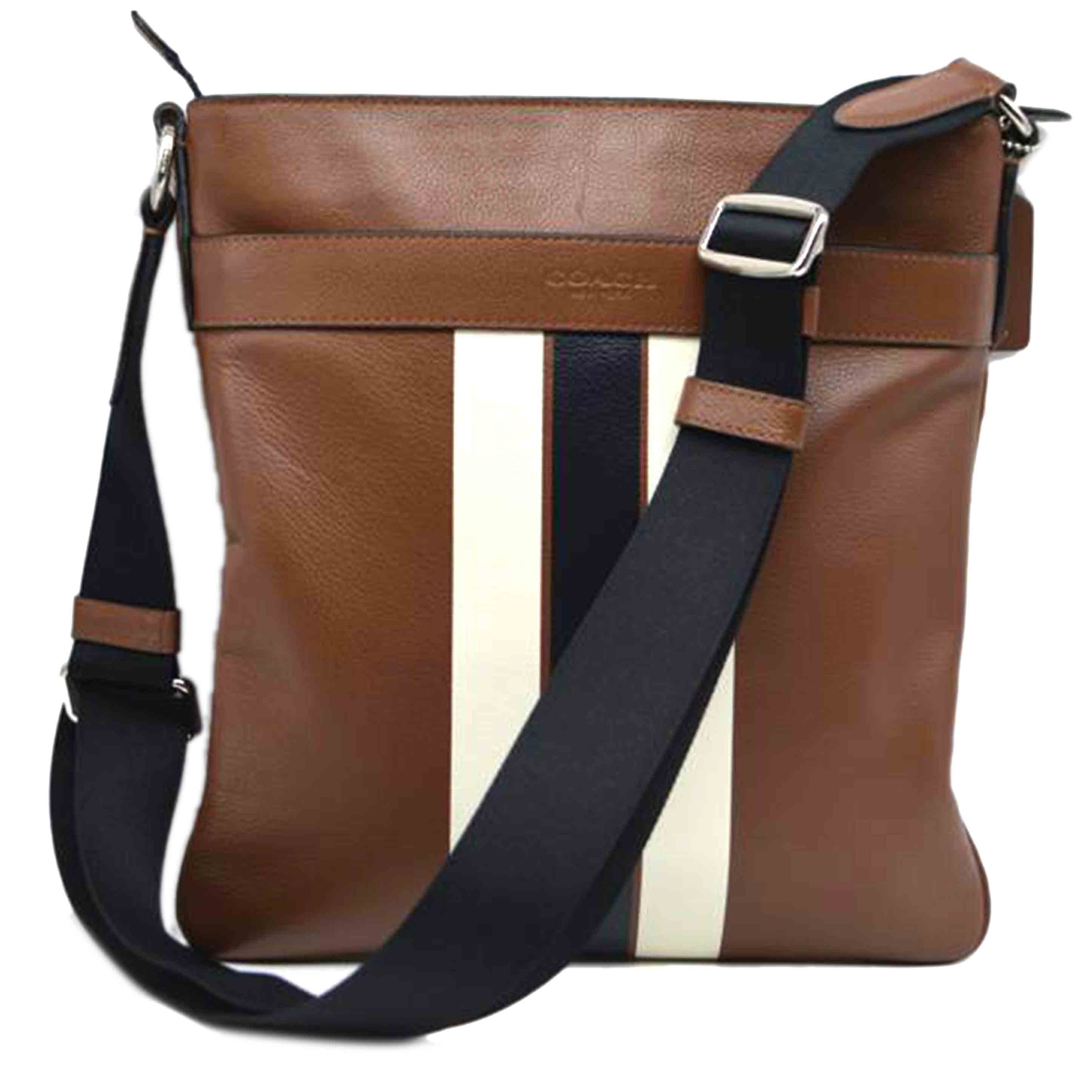 COACH/ヴァーシティスムースレザーチャールスショルダー/F54193//F16**/ABランク/89