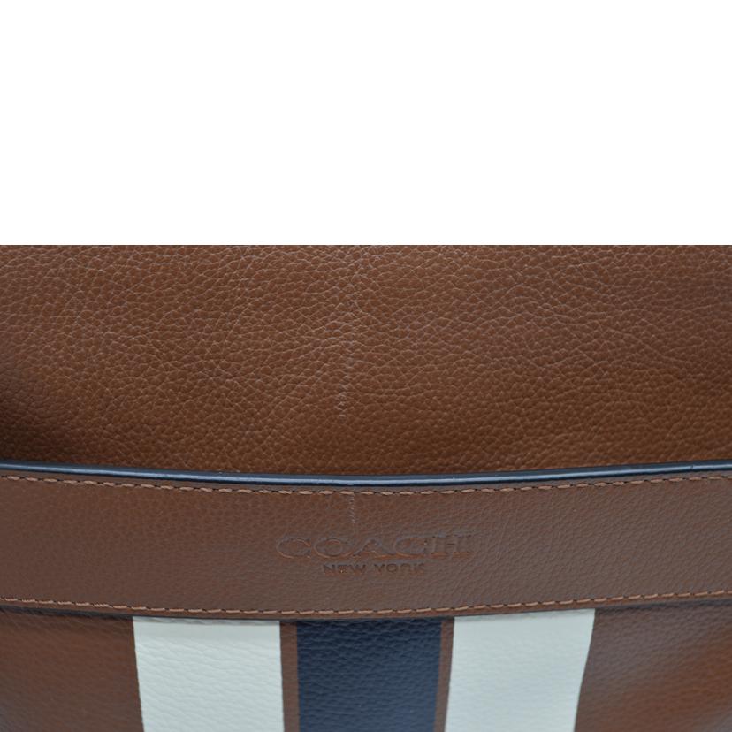 COACH/ヴァーシティスムースレザーチャールスショルダー/F54193//F16**/ABランク/89