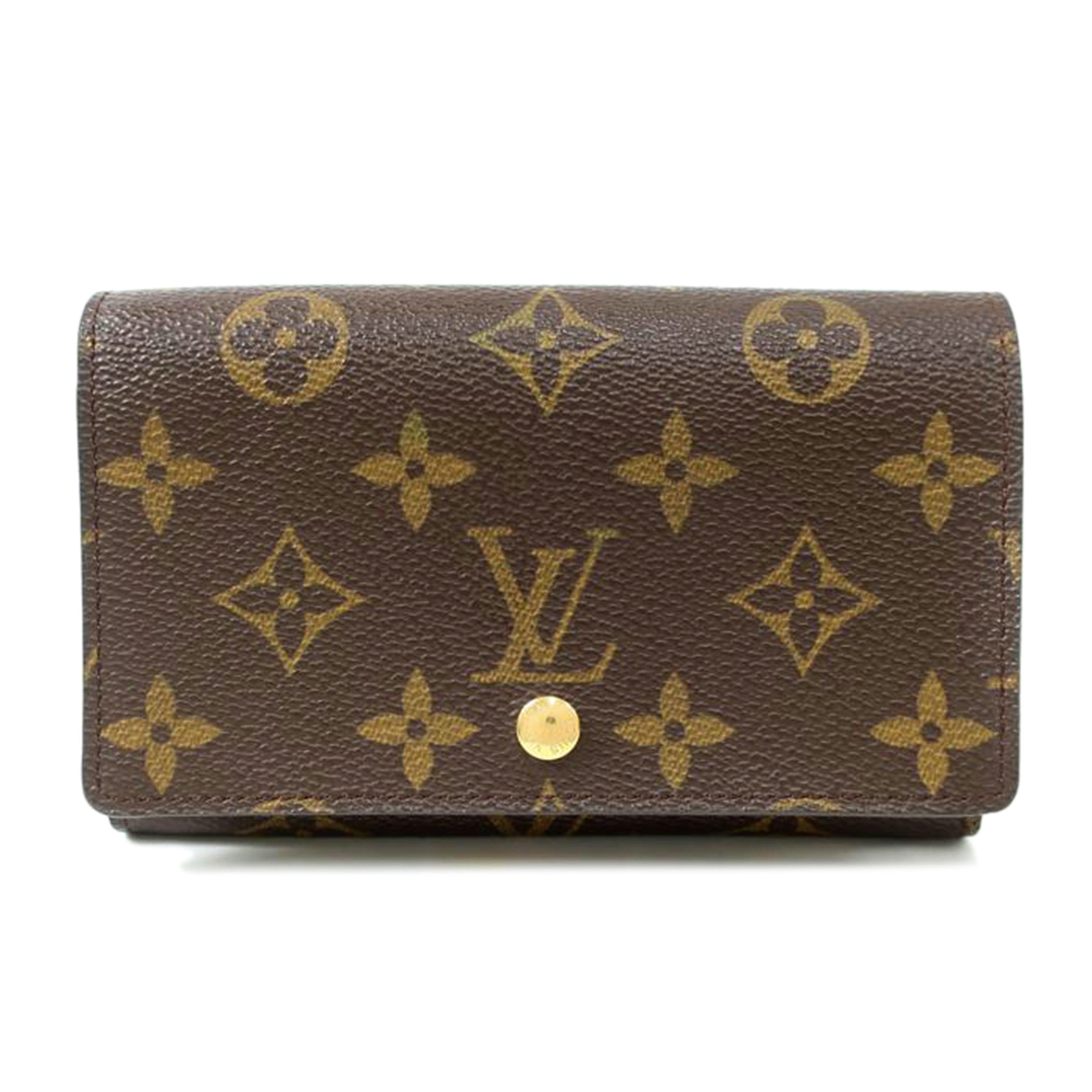 LOUIS VUITTON ルイ・ヴィトン/ポルトモネビエトレゾール モノグラム 二つ折り財布/M61730//CT0012/ABランク/65