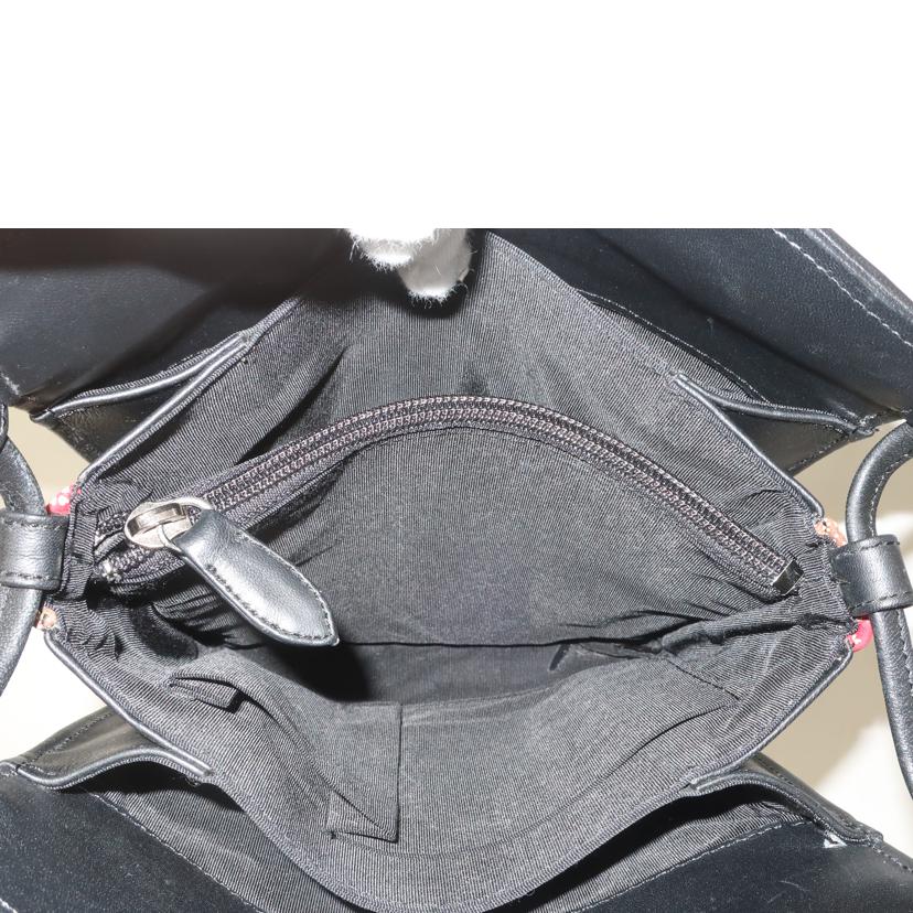 sanko-inden 三紅印傳/パッチワーク印伝 ショルダーバッグ レザー 肩掛け 和柄 レディース//Aランク/65