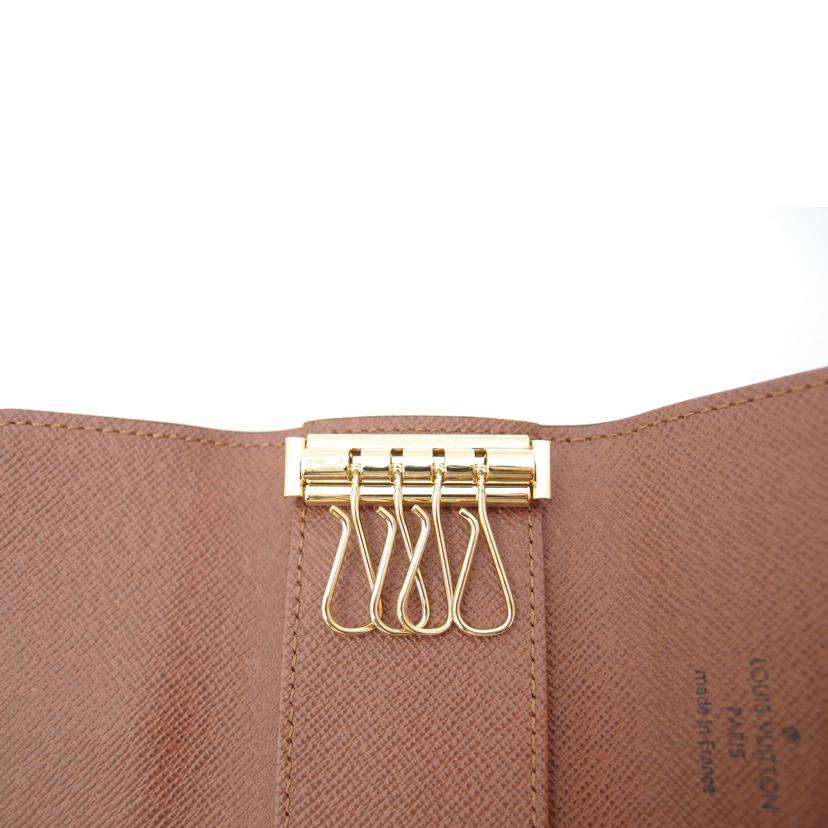 LOUIS VUITTON ルイヴィトン 4本キーケース 茶 メンズ レディース/ミュルティクレ4/モノグラム/M69517 //RFI****/Sランク/69