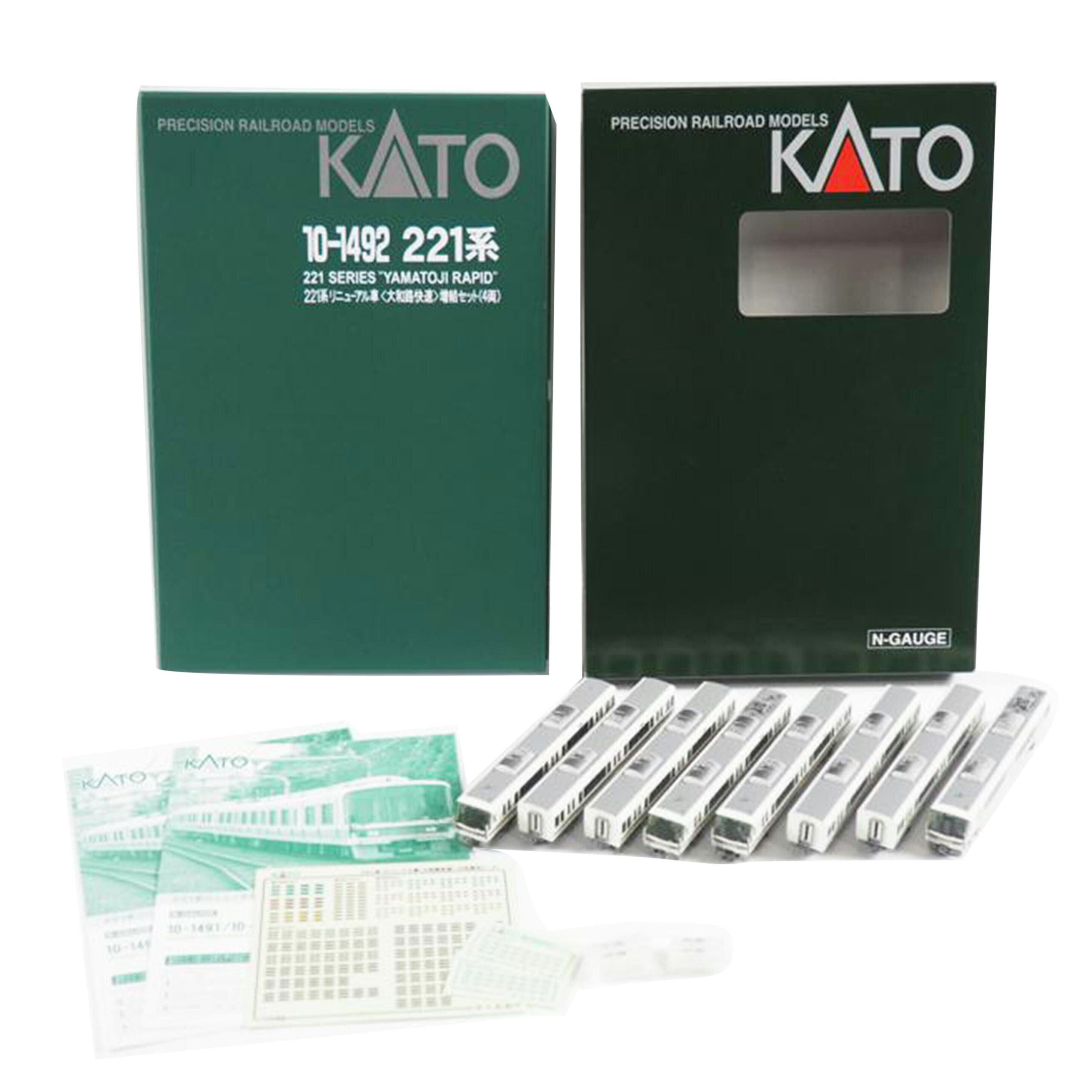 KATO カトー/221系リニューアル車 大和路快速 8両セット/10-1491/101492//ABランク/79