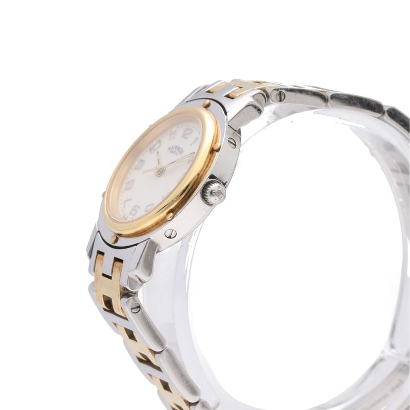 HERMES エルメス/クリッパー・ナクレ/レディース/クオーツ/CL4.220//1933044/Bランク/75