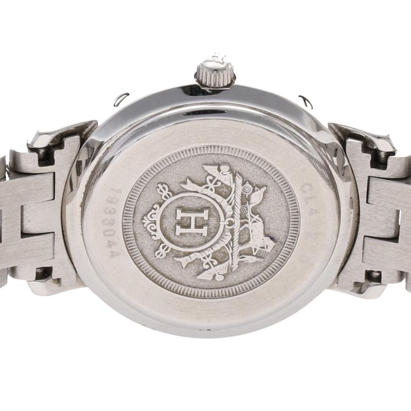 HERMES エルメス/クリッパー・ナクレ/レディース/クオーツ/CL4.220//1933044/Bランク/75