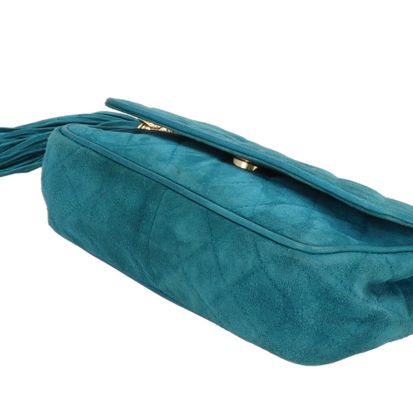 CHANEL シャネル/ヴィンテージ/スエードマトラッセフリンジポーチ//154****/Bランク/09