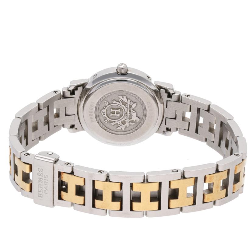 HERMES エルメス/クリッパー・ナクレ/レディース/クオーツ/CL4.220//1933044/Bランク/75
