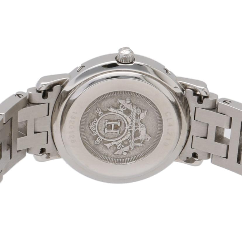 HERMES エルメス/クリッパー・グレー/レディース/クオーツ/CL4.210//1320128/ABランク/75