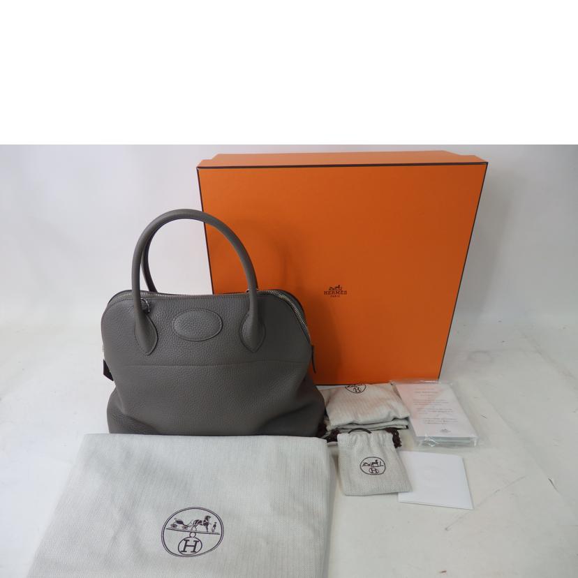 HERMES エルメス/ボリード31/トリヨンクレマンス/エタン/029812CK8F//X刻印/Aランク/84