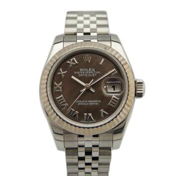 ROLEX ロレックス/DATE JUST/ブラックシェル文字盤/SS×WG/179174NR//29M5D885/Aランク/83