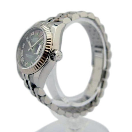 ROLEX ロレックス/DATE JUST/ブラックシェル文字盤/SS×WG/179174NR//29M5D885/Aランク/83