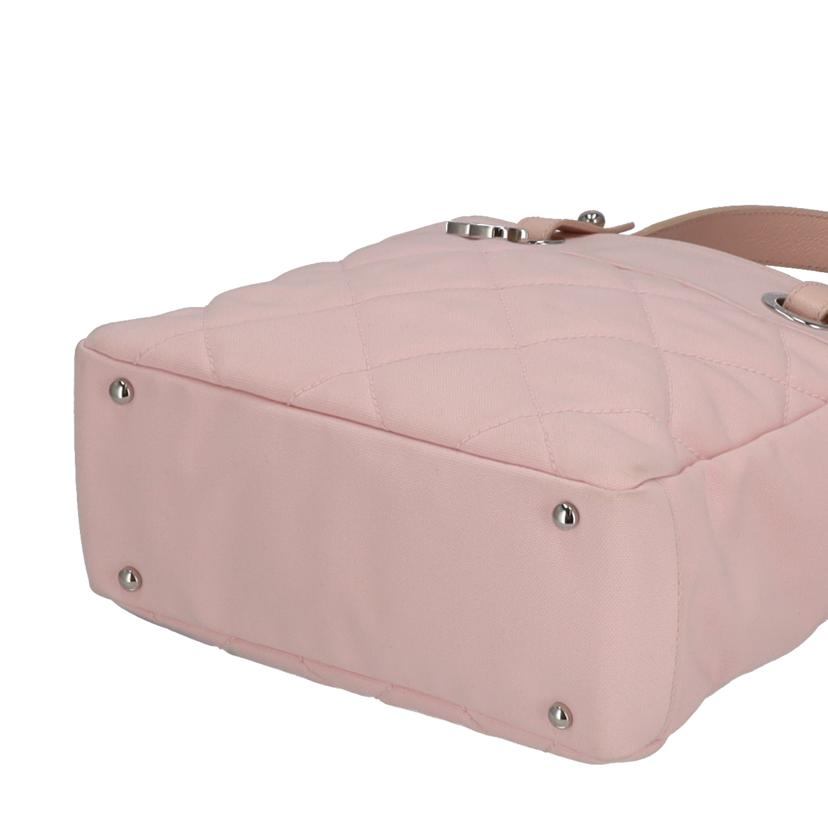 CHANEL シャネル/パリビアリッツトートPM/ピンク/Gカード/A34208//126*****/Bランク/09