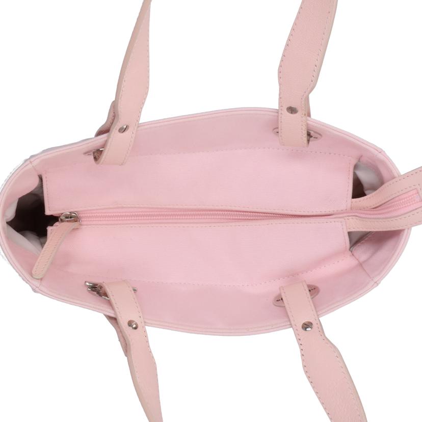 CHANEL シャネル/パリビアリッツトートPM/ピンク/Gカード/A34208//126*****/Bランク/09