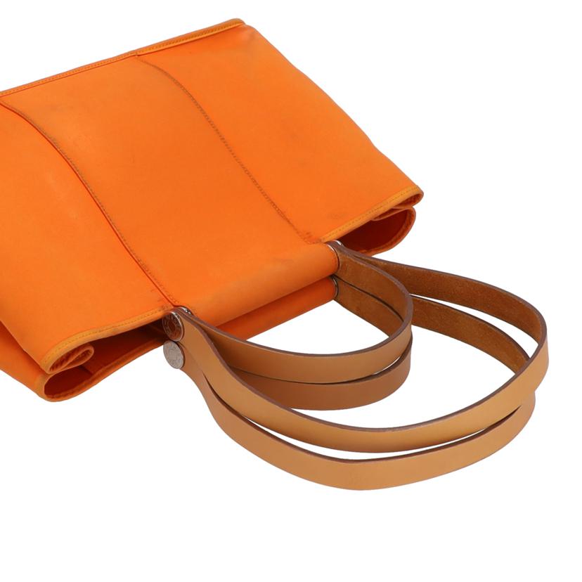 HERMES エルメス/カバックPM/トワルオフィシェ/レザー/オレンジ//AR□***/Bランク/09