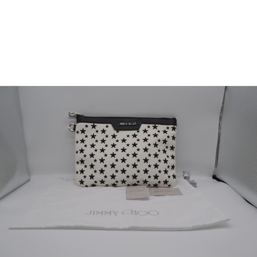 JIMMY CHOO ジミーチュウ/スタースタッズバイカーレザーセカンド/183DEREK/S.BLS//KLH***/ABランク/89