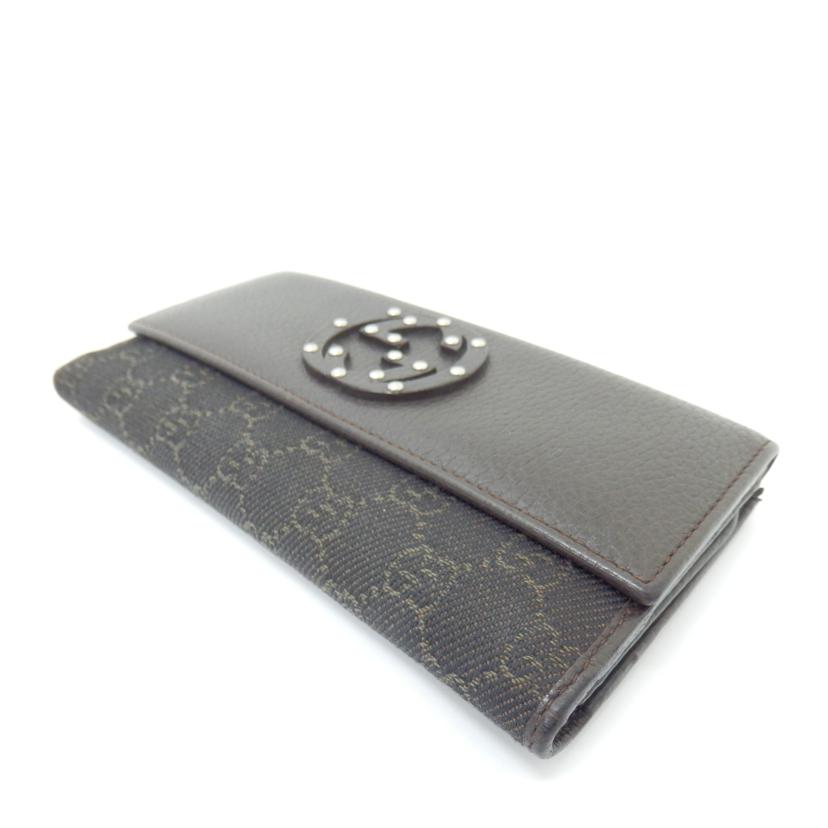 GUCCI グッチ/インターロッキングWホック長財布/231843.534563//Bランク/88