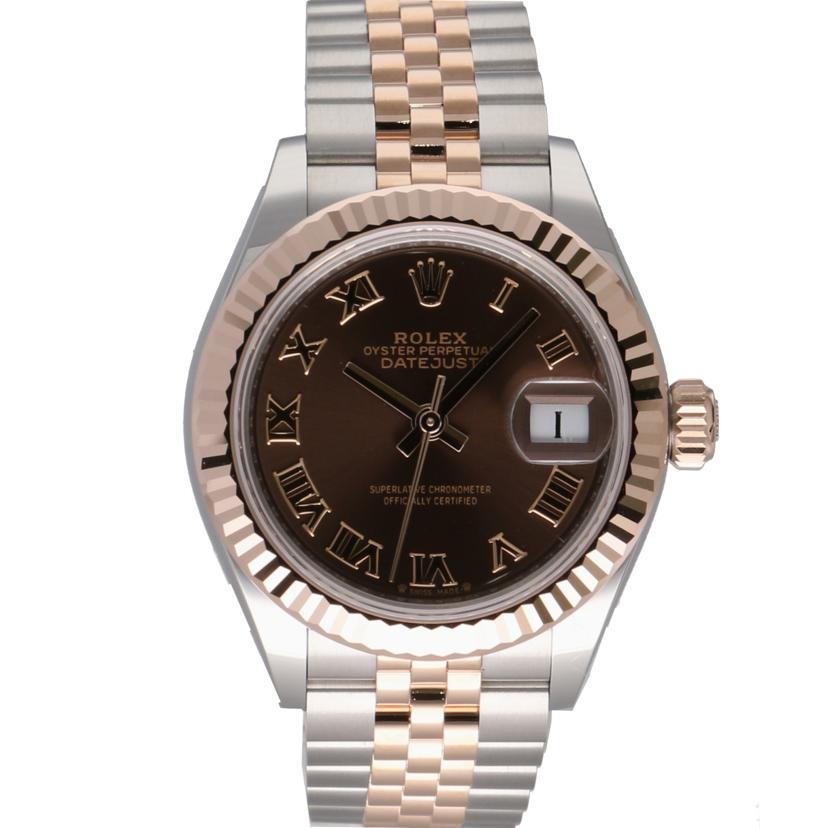 ROLEX ロレックス/DATE JUST/PG×SS/チョコレート/279171//9Y0*****/Aランク/75