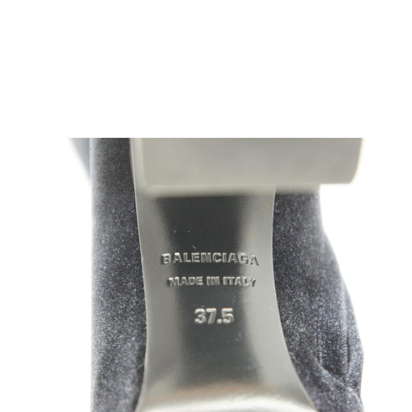 BALENCIAGA バレンシアガ/ベロアブーツ/ブラック/540405//Aランク/05