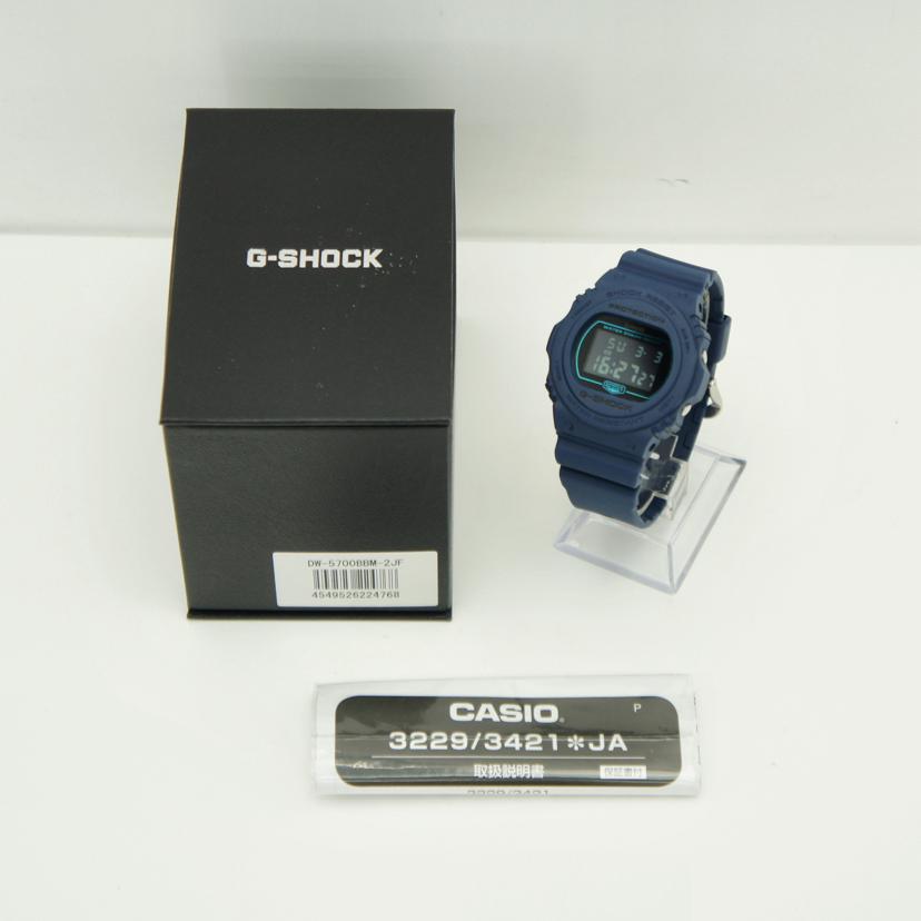 G-SHOCK ジーショック G-SHOCK クオーツ腕時計 ワントーンモデル/G-SHOCK クオーツ腕時計 ワントーンモデル/DW-5700BBM-2JF//939***/Aランク/37