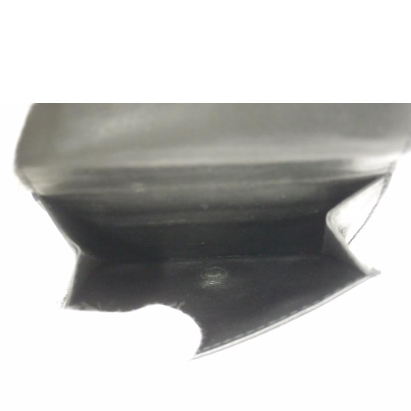 BOTTEGA VENETA ボッテガヴェネタ コンパクトウォレット 黒 メンズ/三つ折り財布/ブラック//Aランク/69