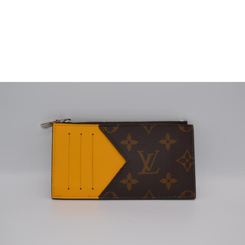 LV ルイヴィトン/コインカード/モノグラム/Jaune Mat/M82910//RFI***/Aランク/89