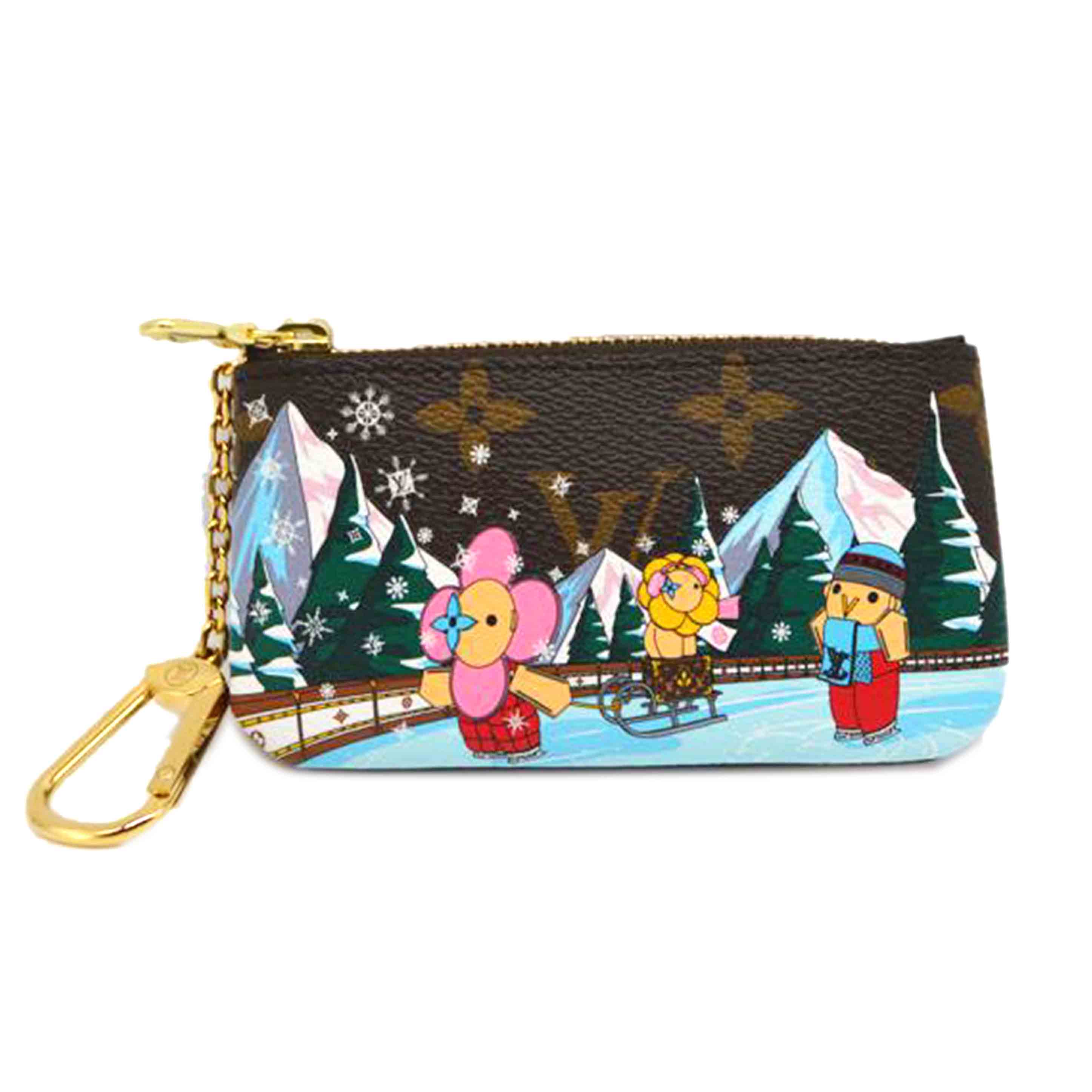 LV ルイヴィトン/ポシェット・クレ/モノグラム/ヴィヴィエンヌホリデーコレクション/M82620//RFI***/Sランク/89