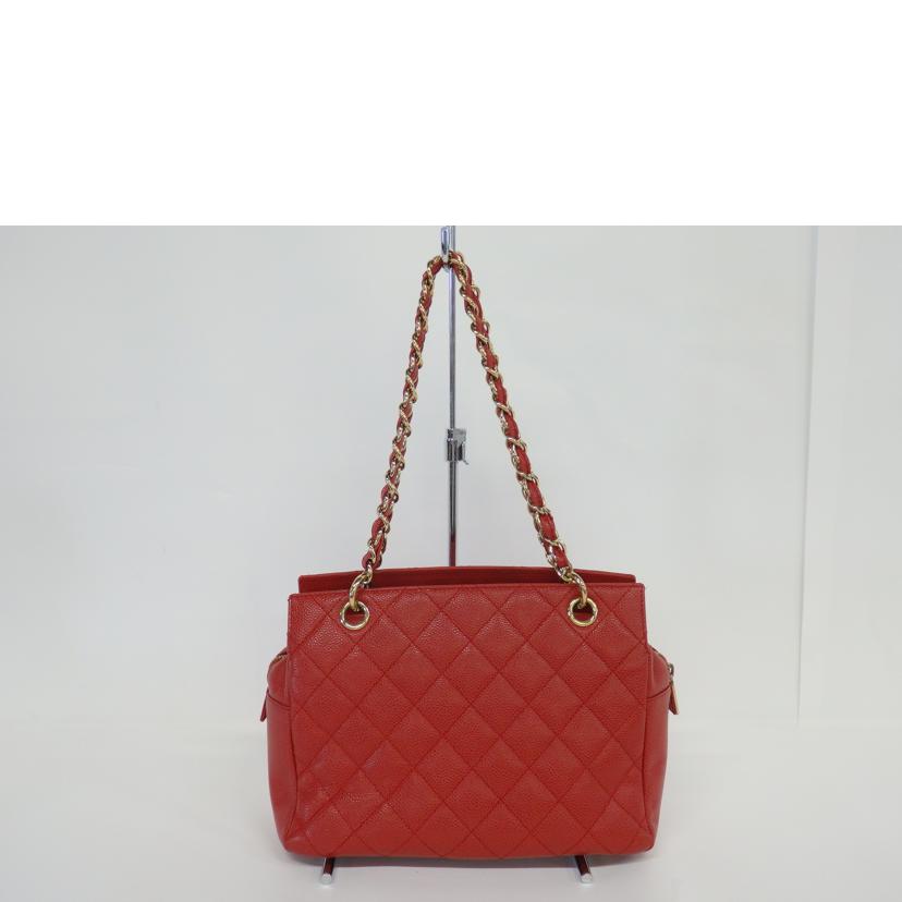 CHANEL シャネル/キャビアスキン/プチタイムレスチェーントート/A18004//7412207/ABランク/91