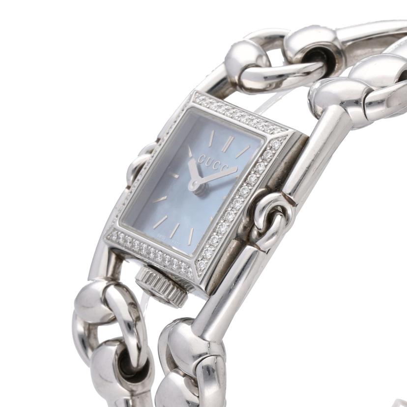 GUCCI グッチ/シニョーリア・ダイヤベゼル/レディース/クオーツ/YA116502//12530075/ABランク/75