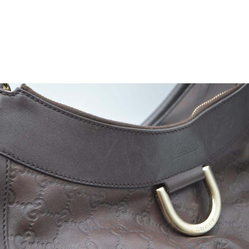 GUCCI グッチ/グッチシマアビーレザーワンショルダー/189833//493***/ABランク/89