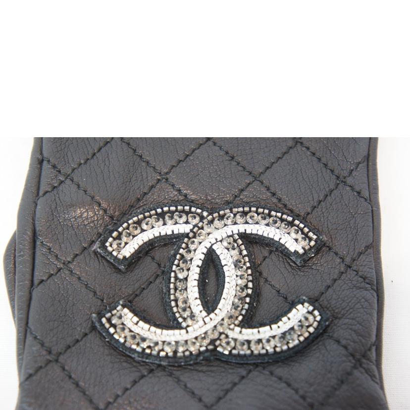 CHANEL シャネル/レザーグローブ/ラムスキン//Aランク/93