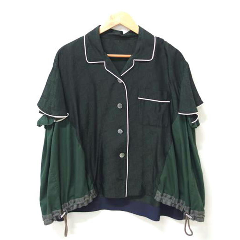 希少！sacai ペイズリー柄ブラウス 中古・古着通販】sacai (サカイ) 総柄 ペイズリー ドッキング