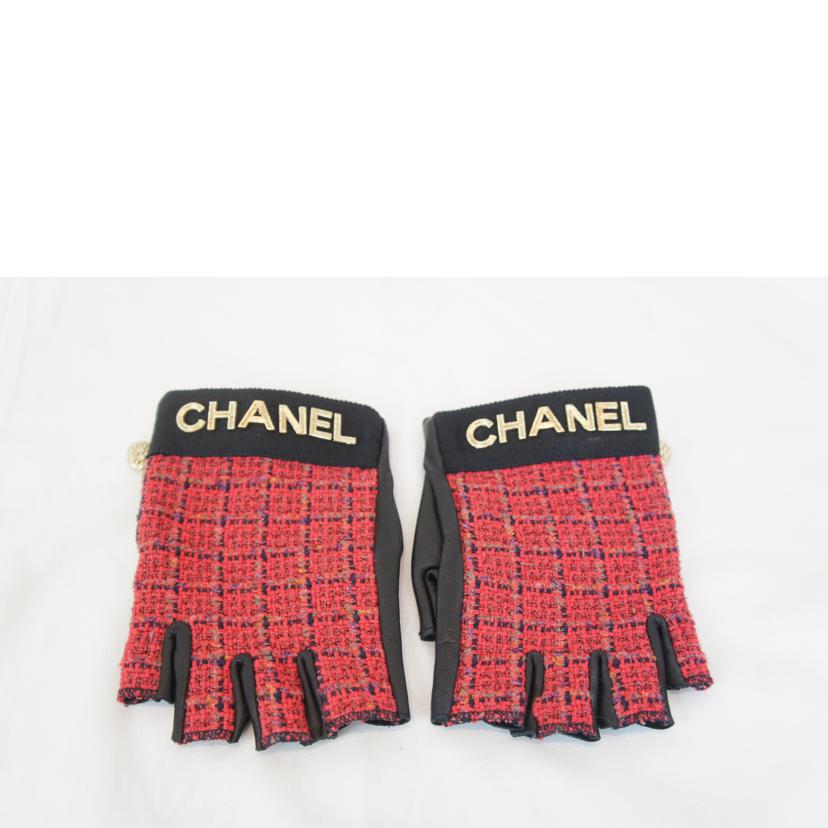CHANEL シャネル/指ぬきグローブ//Aランク/93