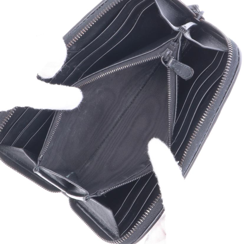 BOTTEGA VENETA ボッテガヴェネタ/インペラトーレ ラウンドファスナー財布/114076 VV341 1000//ABランク/09