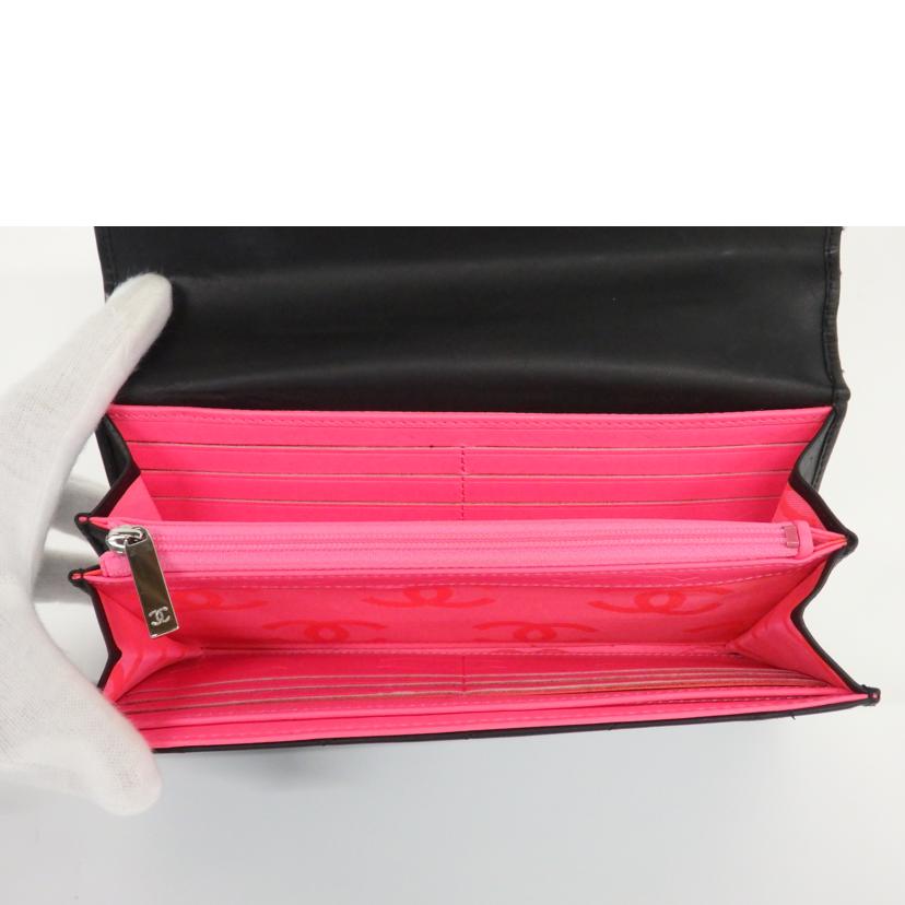 CHANEL シャネル/カンボンライン/長財布//Aランク/92