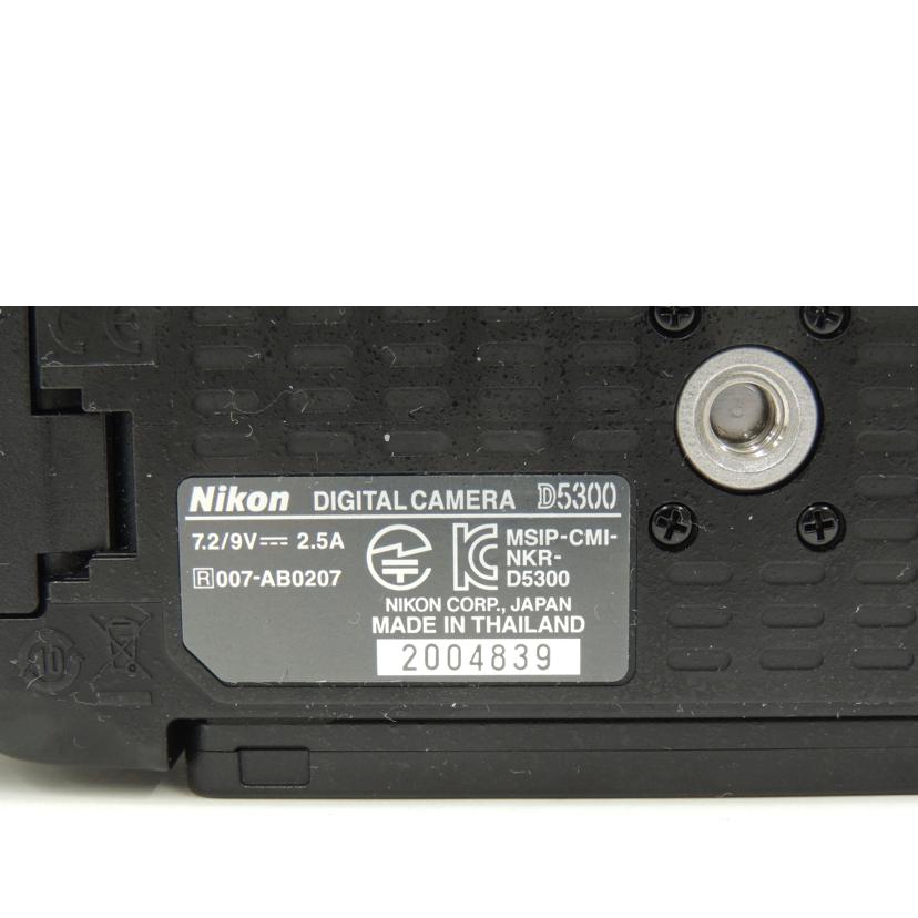 Nikon ニコン/デジタル一眼/D5300ボディ//2004839/Aランク/69