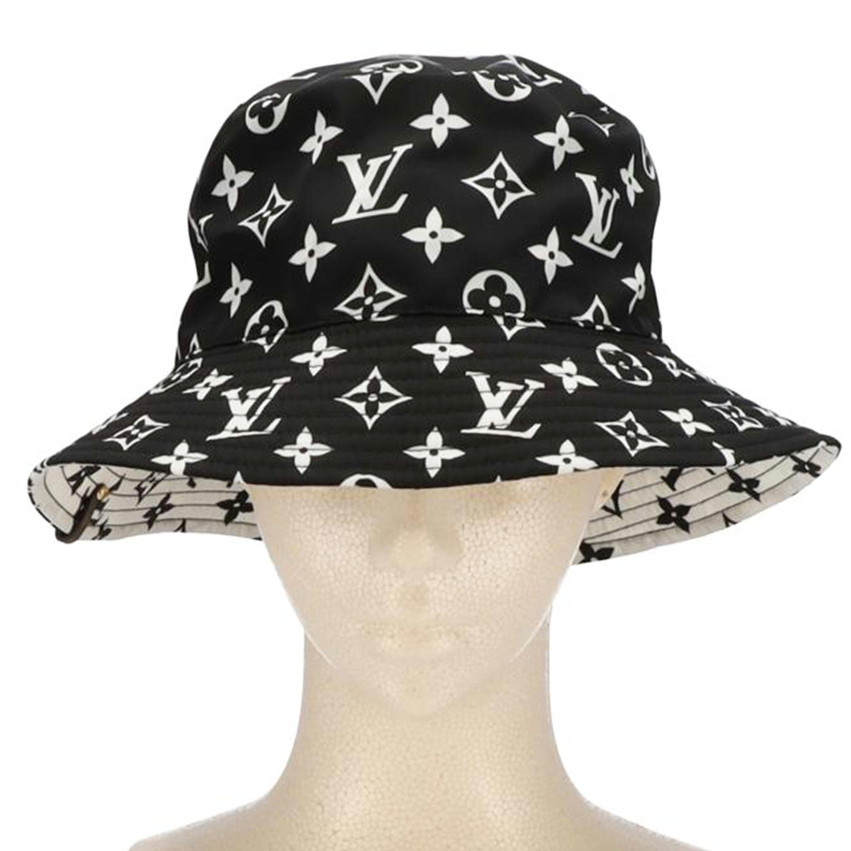 LOUIS VUITTON ルイヴィトン/ハット/ボブモノグラム/ノワールブロン/M76724//SAランク/75