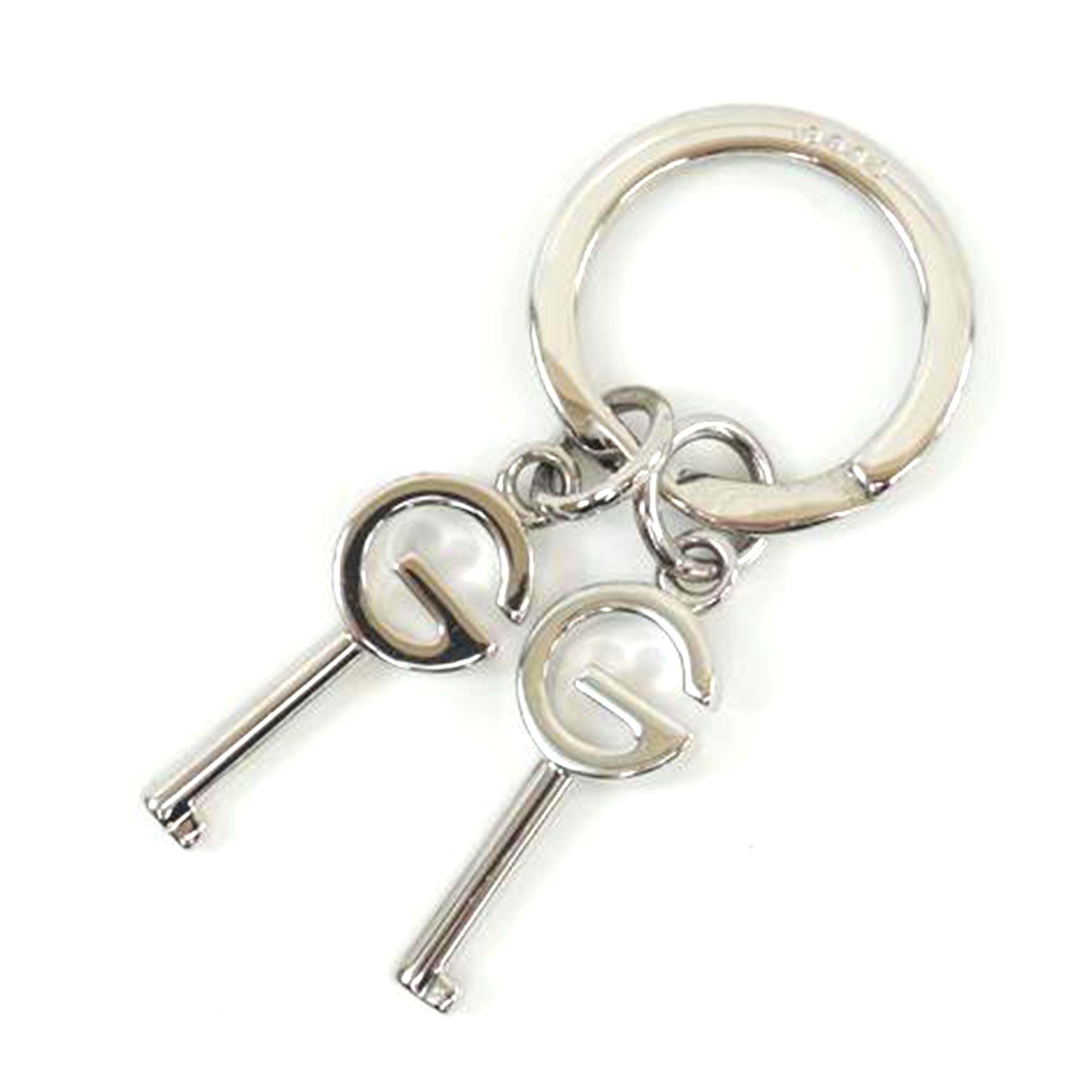 GUCCI グッチ/Gキーオーナメントツイストスプリットリング/キーホルダー//Bランク/06