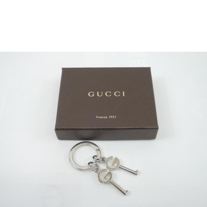 GUCCI グッチ/Gキーオーナメントツイストスプリットリング/キーホルダー//Bランク/06