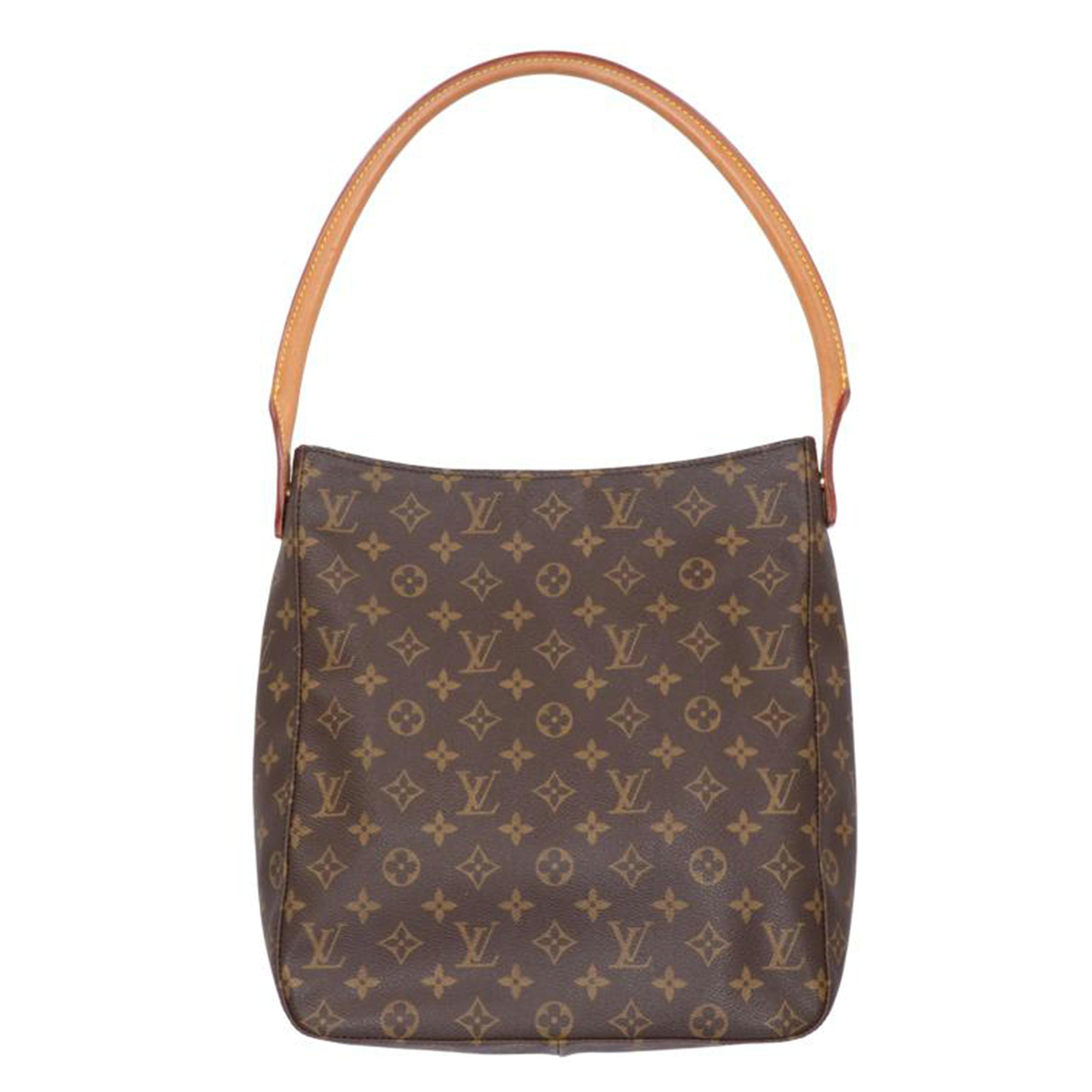 LOUIS VUITTON ルイヴィトン ルイ・ヴィトン ビトン ショルダーバッグ ハンドバッグ トートバッグ ブラウン メンズ レディース 定番 人気 LV 斜め掛け 肩がけ/ルーピングGM/モノグラム/M51145//MI0***/ABランク/09
